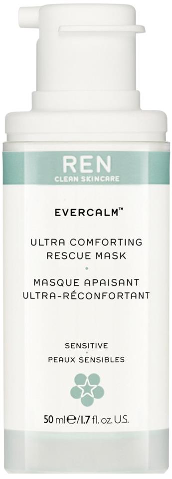 REN Clean Skincare Evercalm Ultra-Comforting Rescue Mask 50 ml
