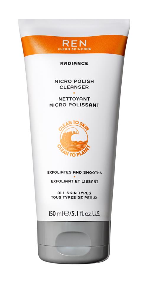 REN Clean Skincare Radiance Micro Polish Cleanser 150ml
