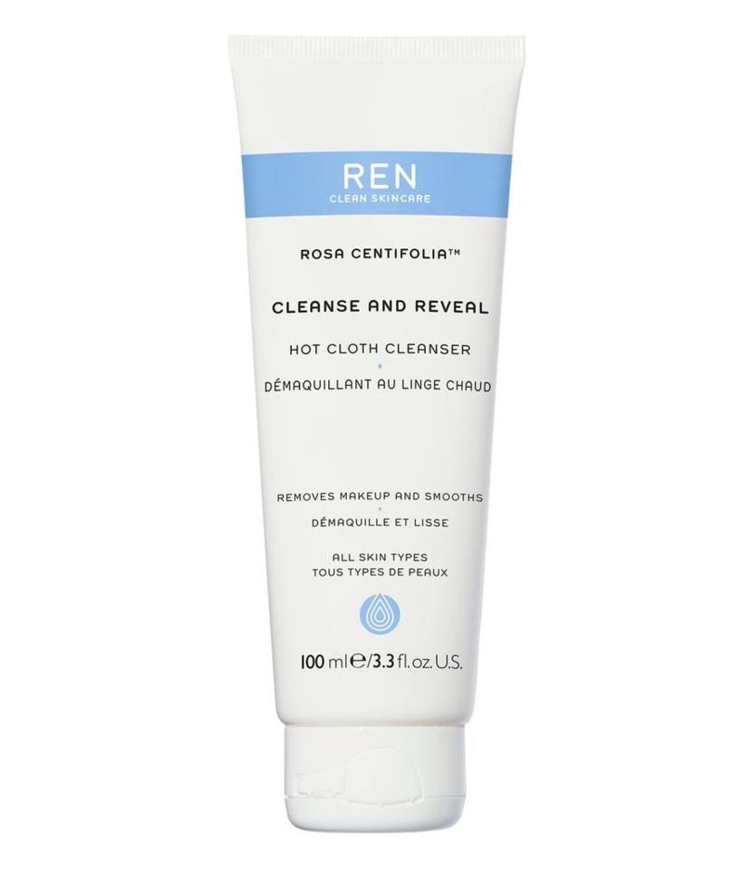 REN Clean Skincare Rosa Centifolia™ Hot Cloth Cleanser 100m
