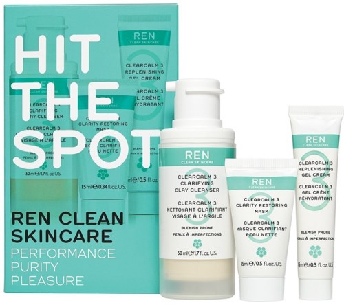 REN Skincare REN Clearcalm 3 Hit The Spot Startkit 80 ml
