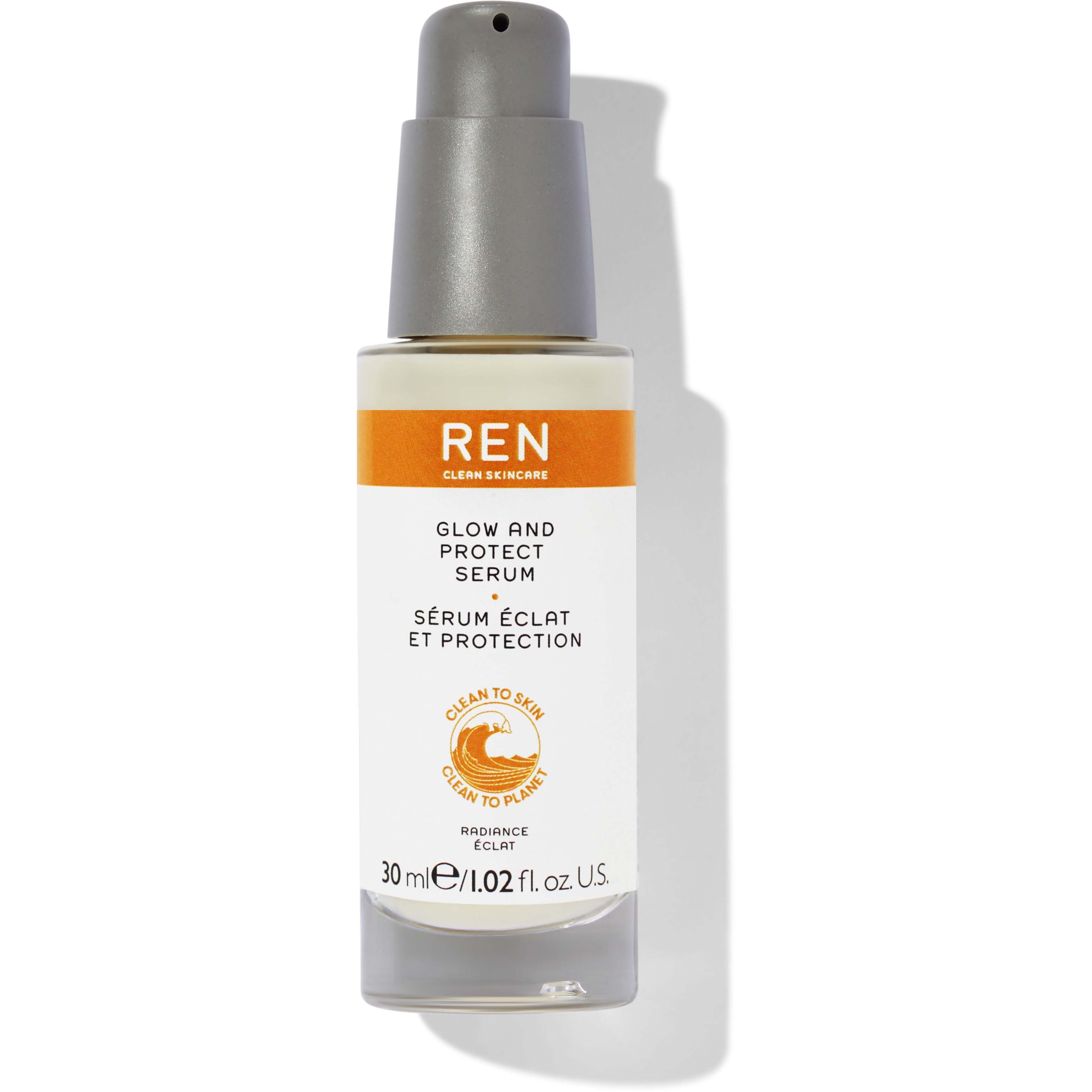 Produktfoto för REN Glow And Protect Serum 30 ml