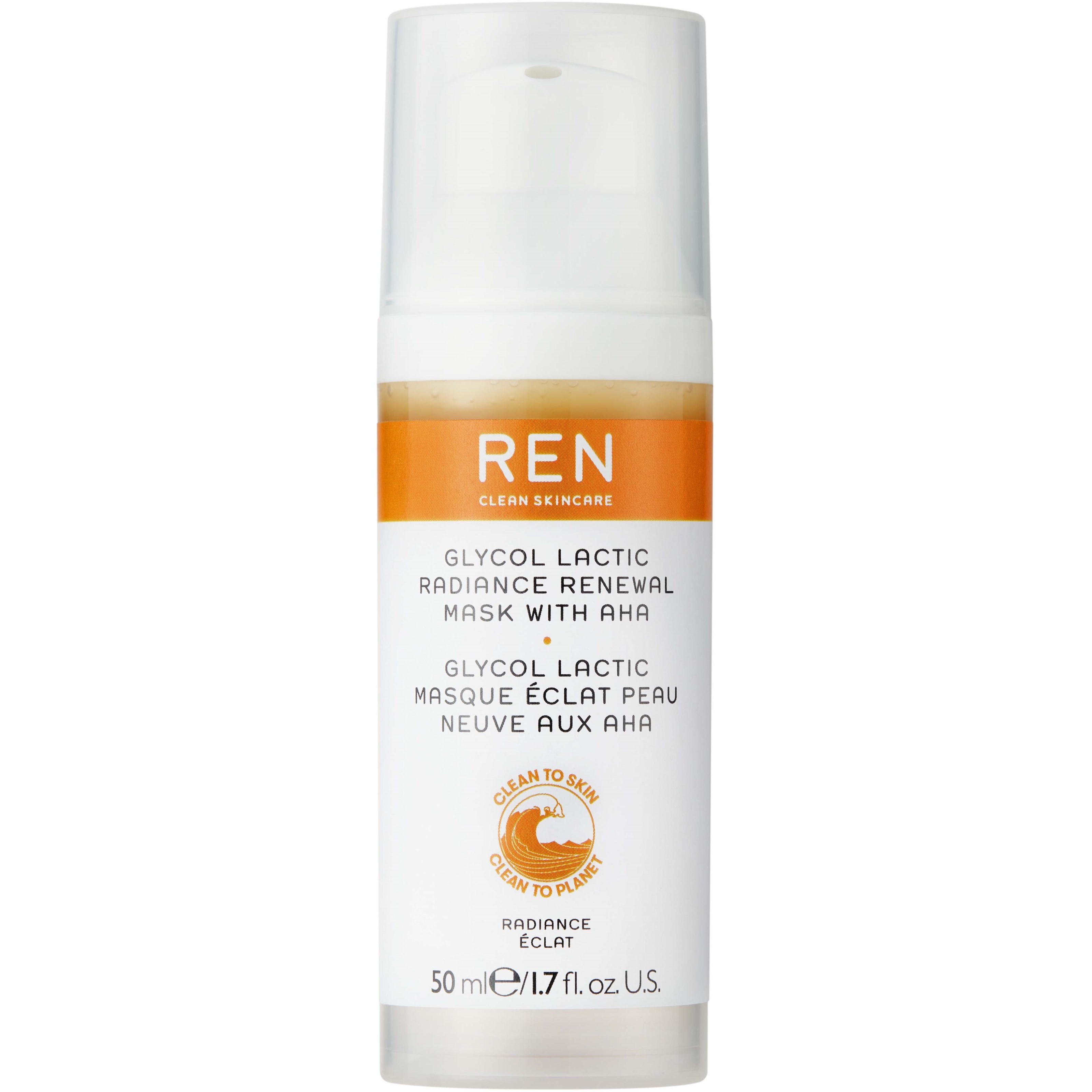 REN Skincare Radiance Glyco Lactic Radiance Renewal Mask 50 ml