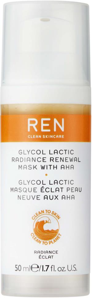 REN Clean Skincare Glyco Lactic Radiance Renewal Mask 50 ml