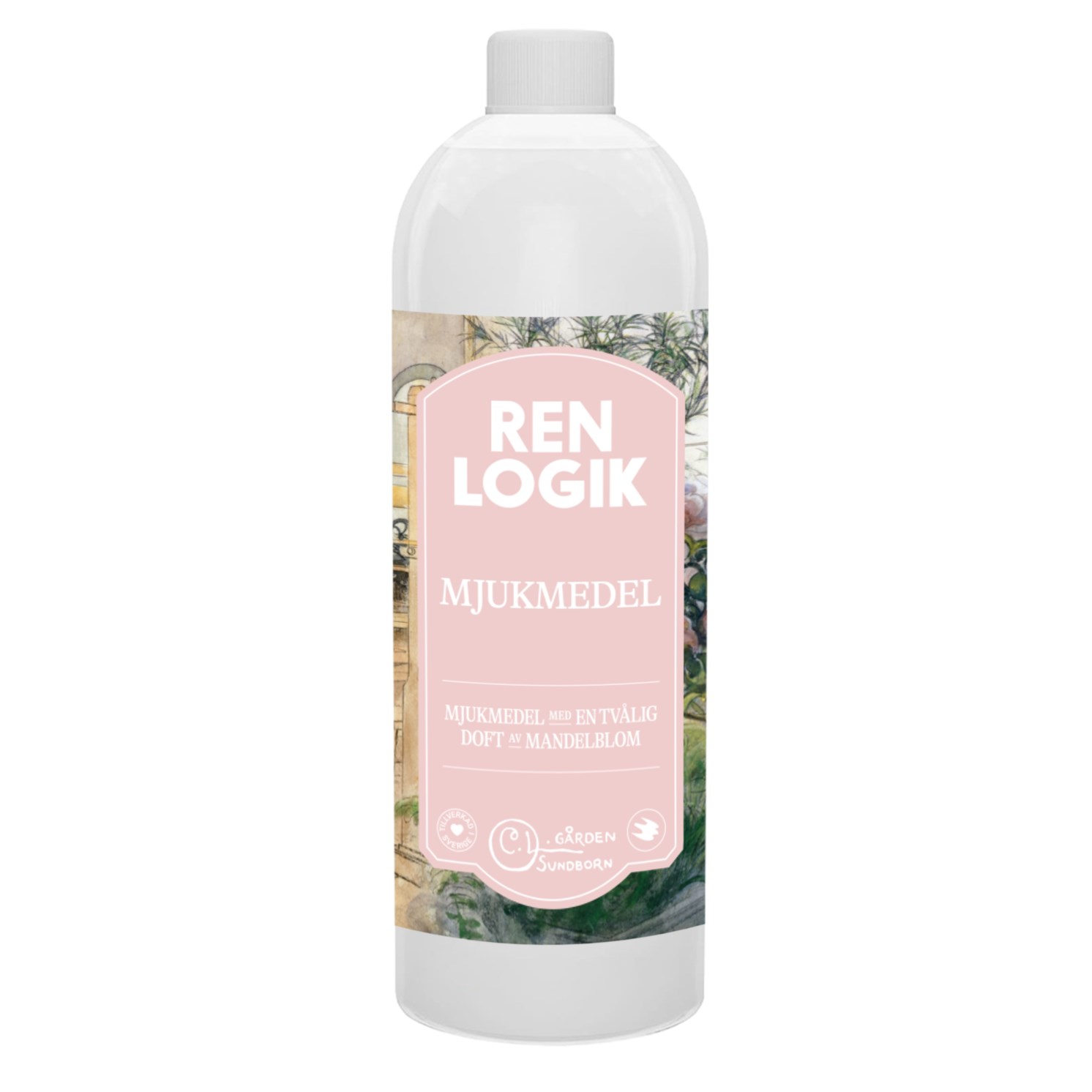 Läs mer om Ren Logik Fabric Softener Almond Blossom 750 ml