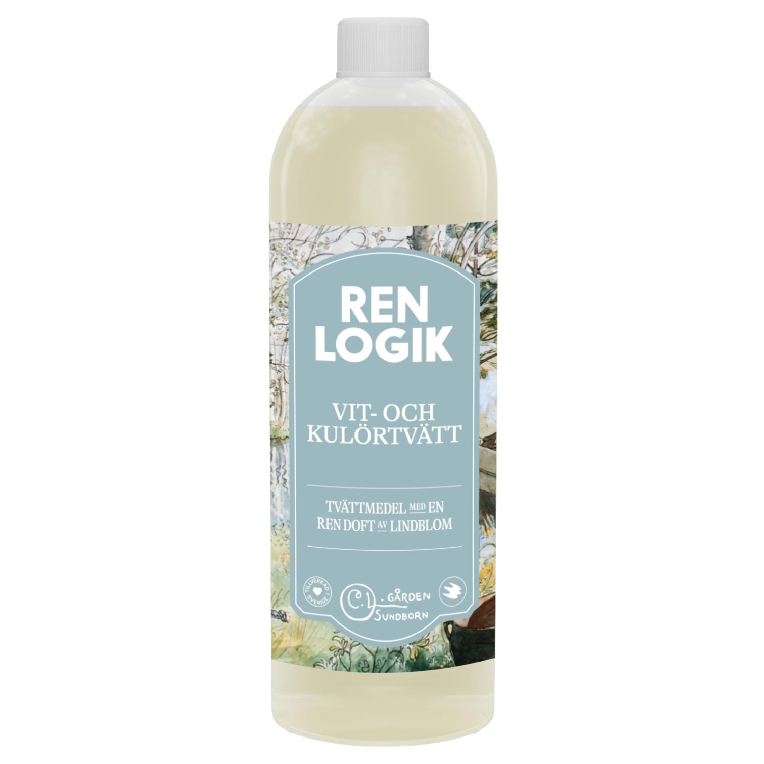 Läs mer om Ren Logik White & Color Liquid Detergent Linden Blossom 750 ml