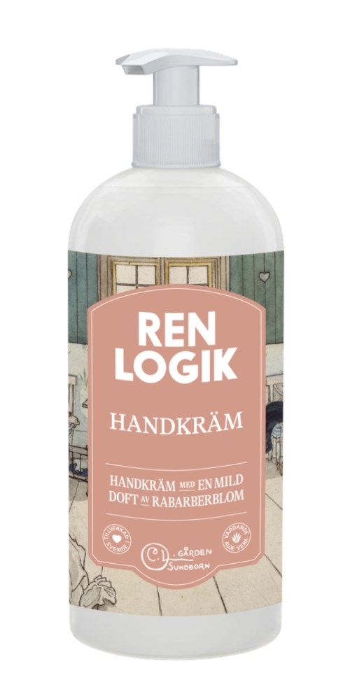 Ren Logik Hand Creme Rhubarb Flower 500 ml
