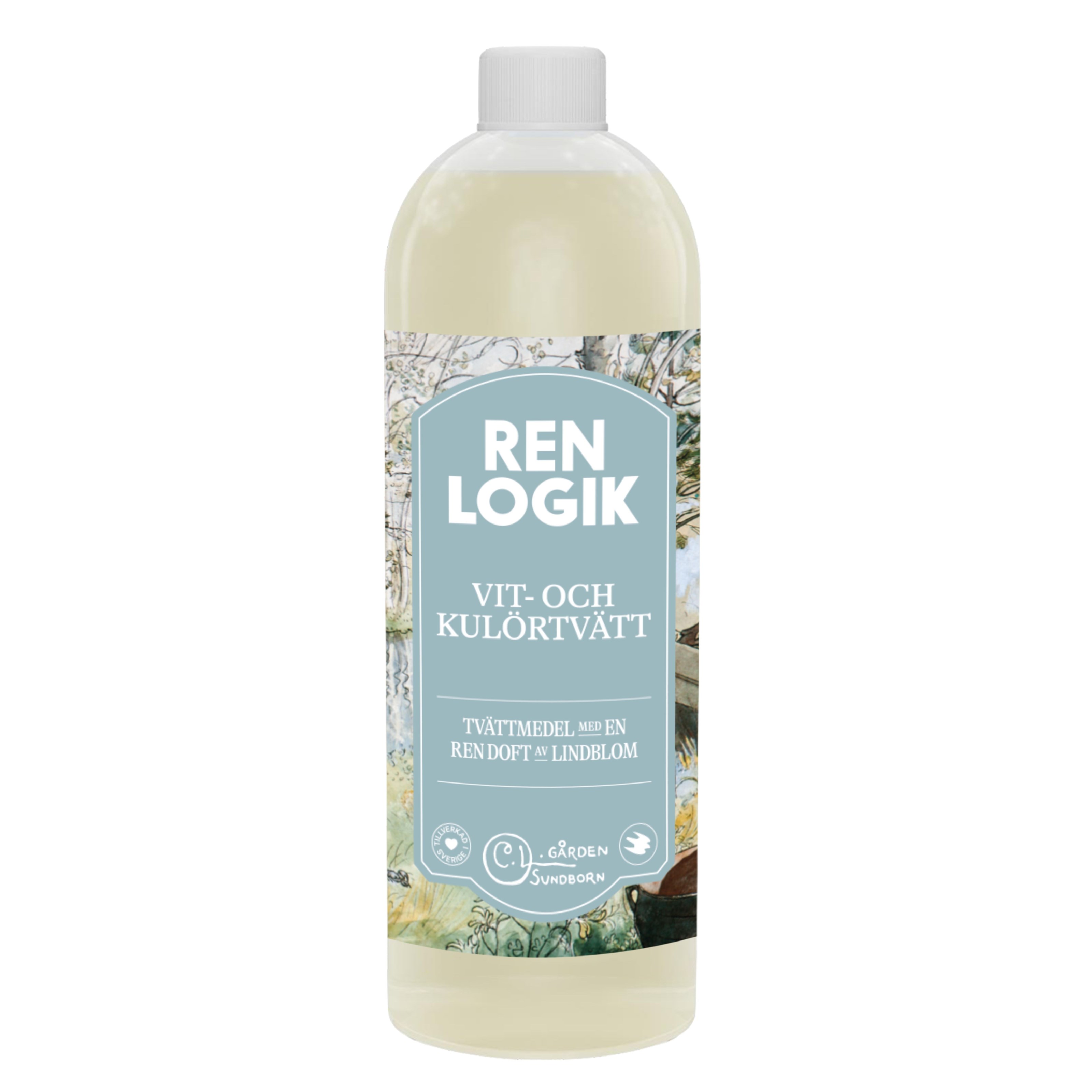 Ren Logik White & Color Liquid Detergergent Linden Blossom 750 ml