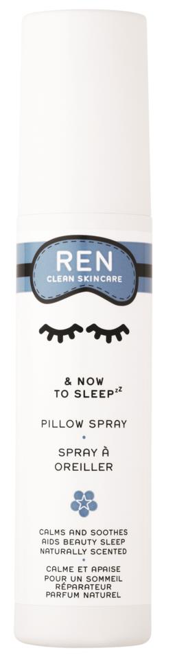 REN Skincare & Now to Sleep Pillow Spray 75ml