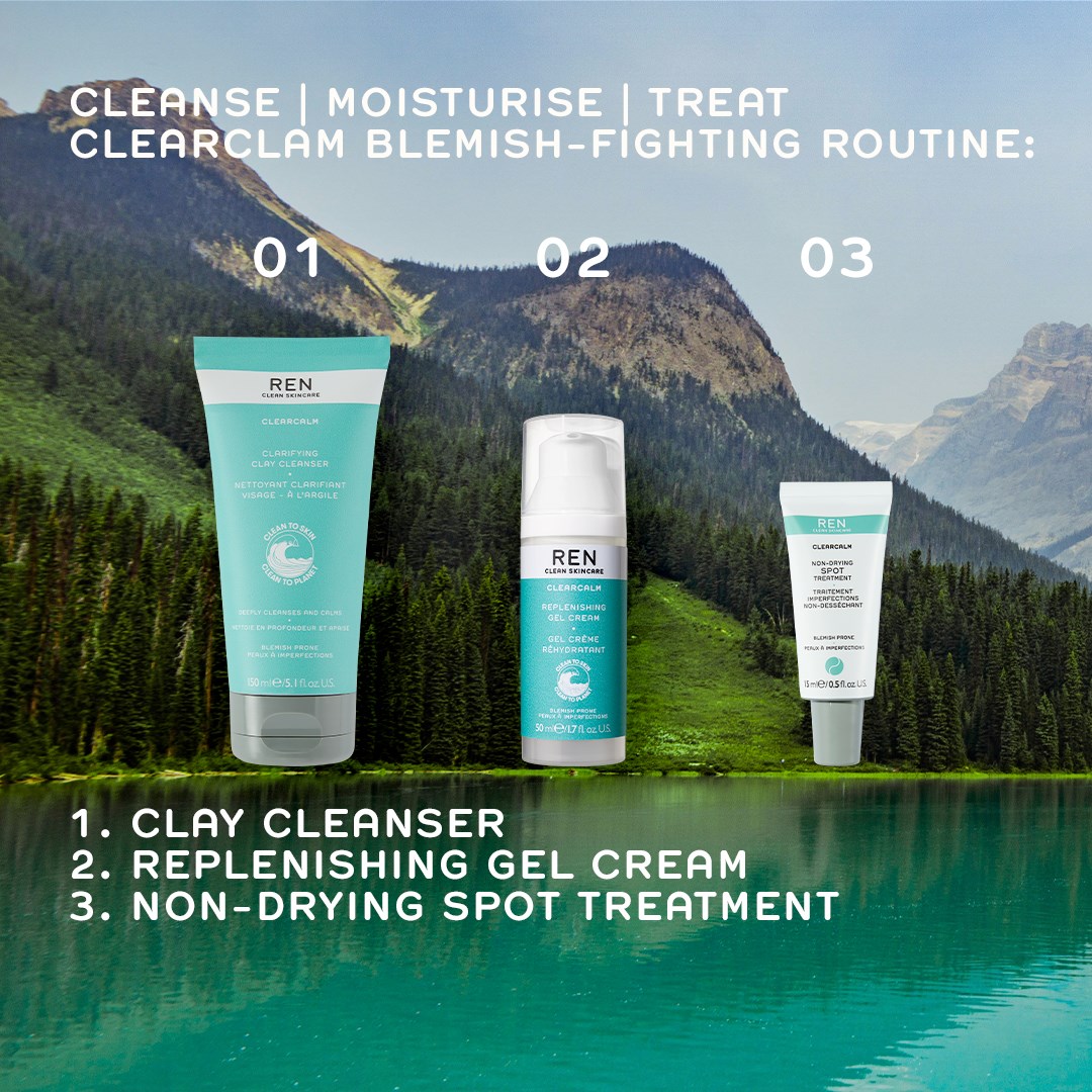 REN Skincare ClearCalm3 Replenishing Gel Cream 50 ml (obrázok 4)