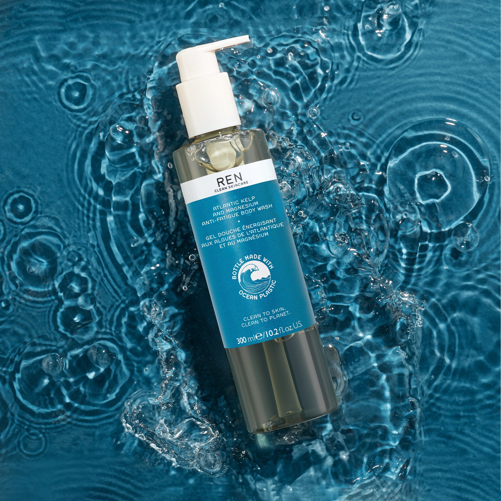 Alternativ bild 1 för REN Atlantic Kelp And Magnesium Energising Hand Wash 300 ml