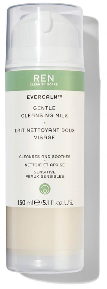 REN Skincare Evercalm Gentle Cleansing Milk 150ml