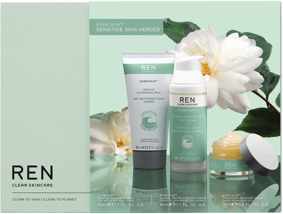 Ren Skincare Evercalm Sensitive Skin Heroes