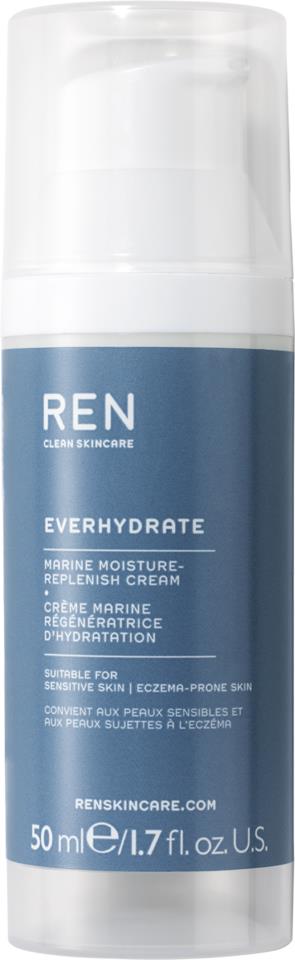 REN Skincare Everhydrate Marine Moisture-Replenish Cream 50ml