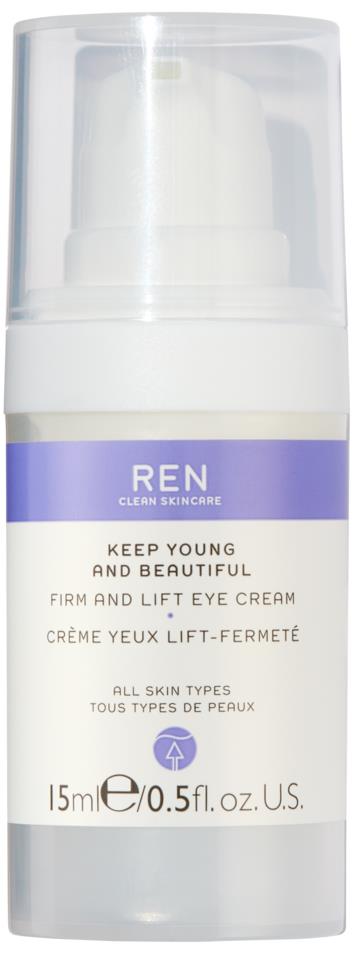 REN Skincare Keep Young & Beautiful Firm & Lift Eye Cream 15ml