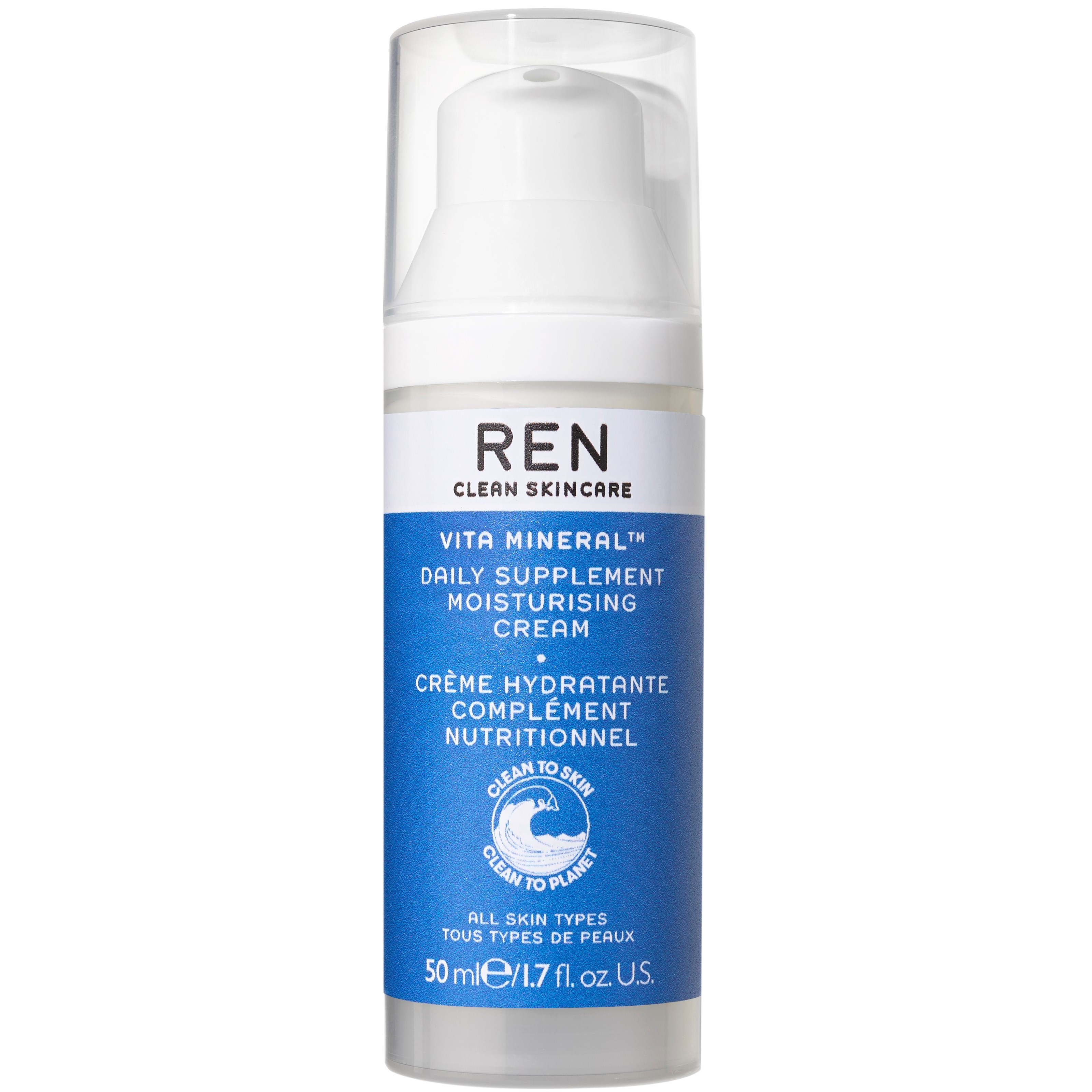 REN Skincare Vita Mineral Daily Supplement Moisturising Cream 50