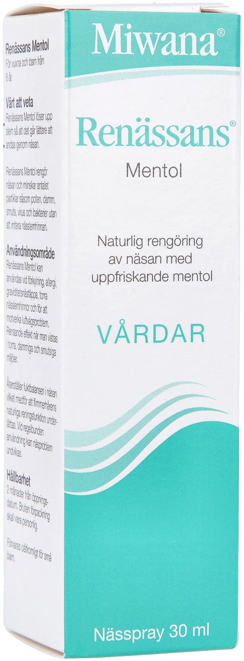 Renässans Mentol Nässpray 30 ml