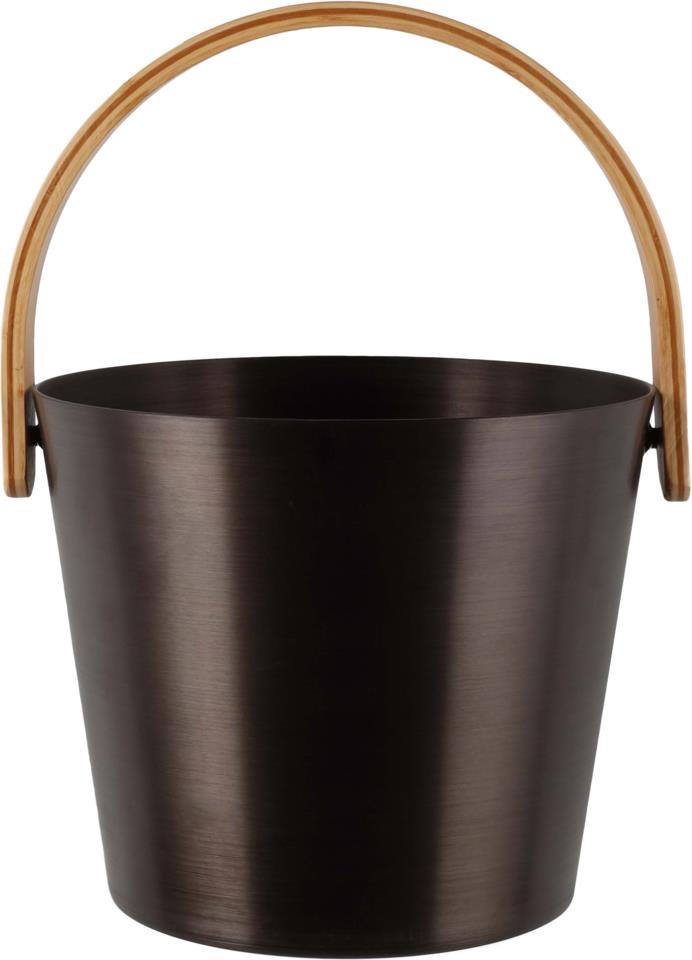 Rento Aluminium Bucket Brown/Black