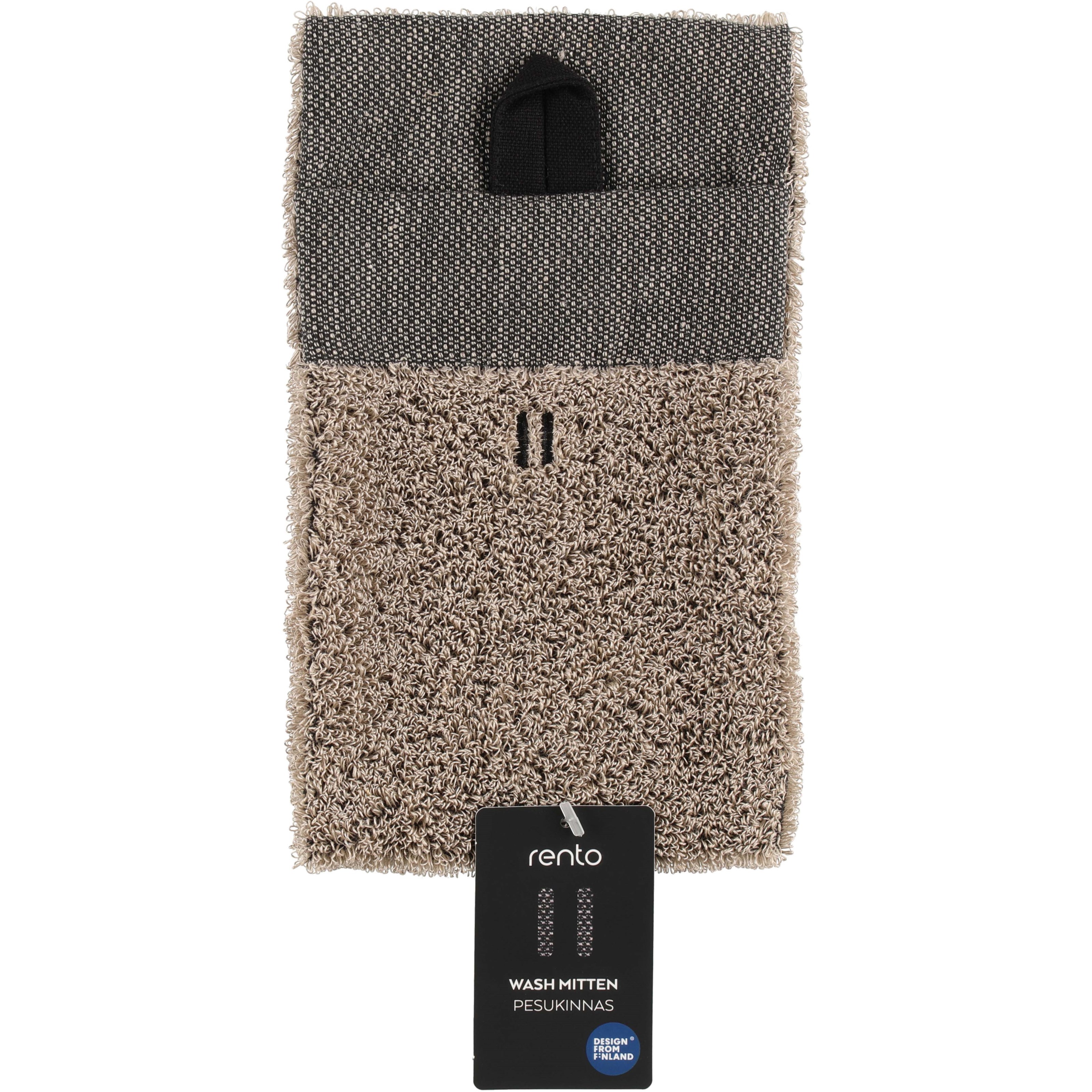 Alternativ bild 1 för Washing Mitt Brown 14X24cm Rento