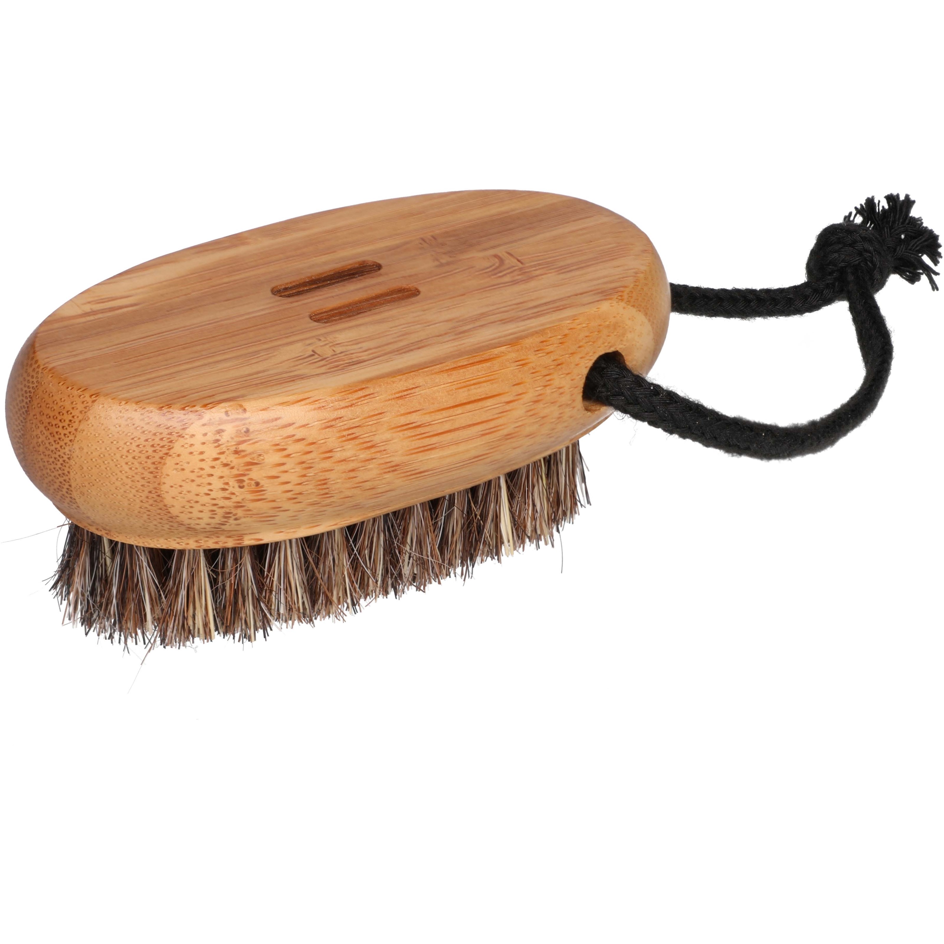 Rento Oval Nail Brush Bamboo Rento Oval Nail Brush Bamboo