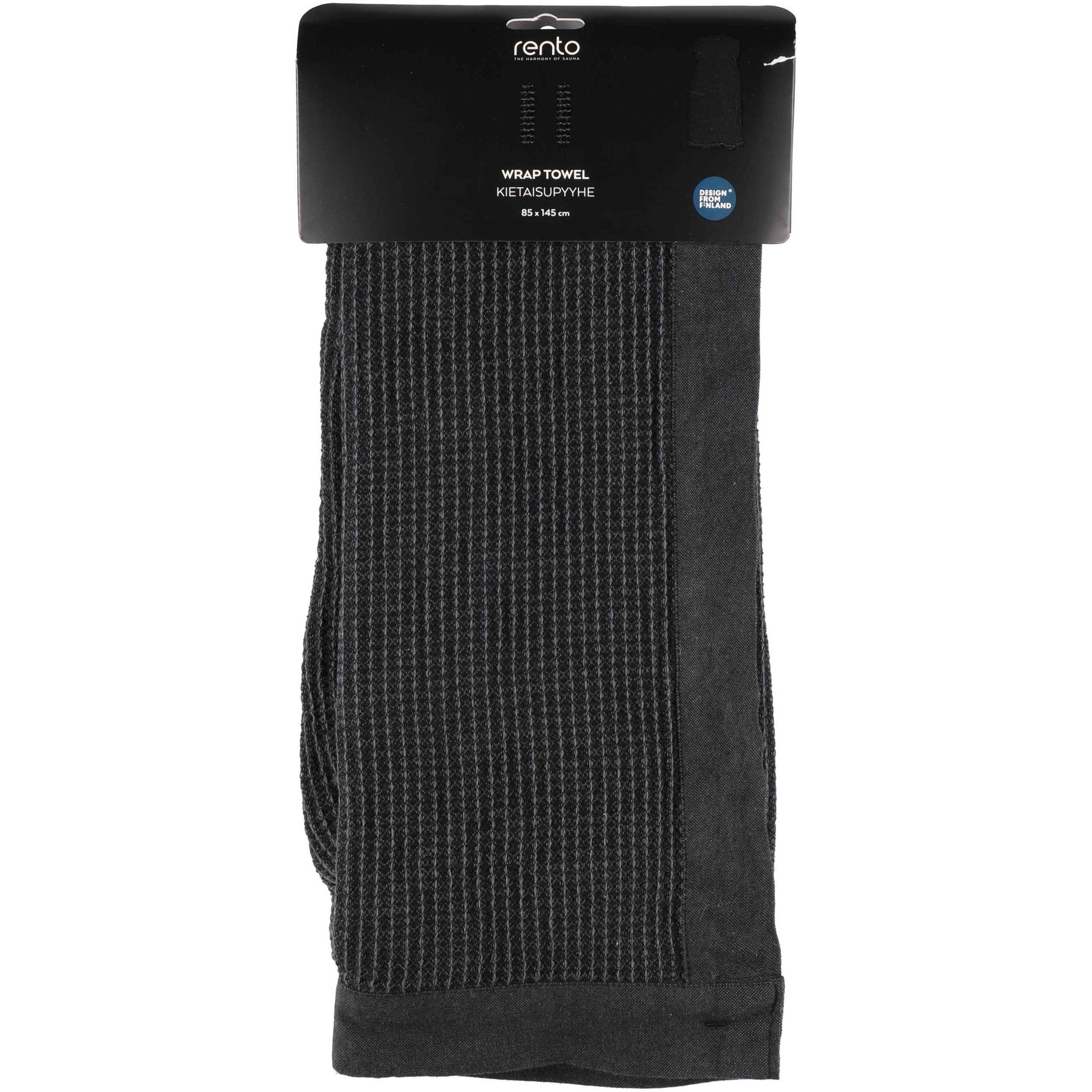 Rento Kenno Sarong 85x145 cm Black/Grey (obrázok 3)