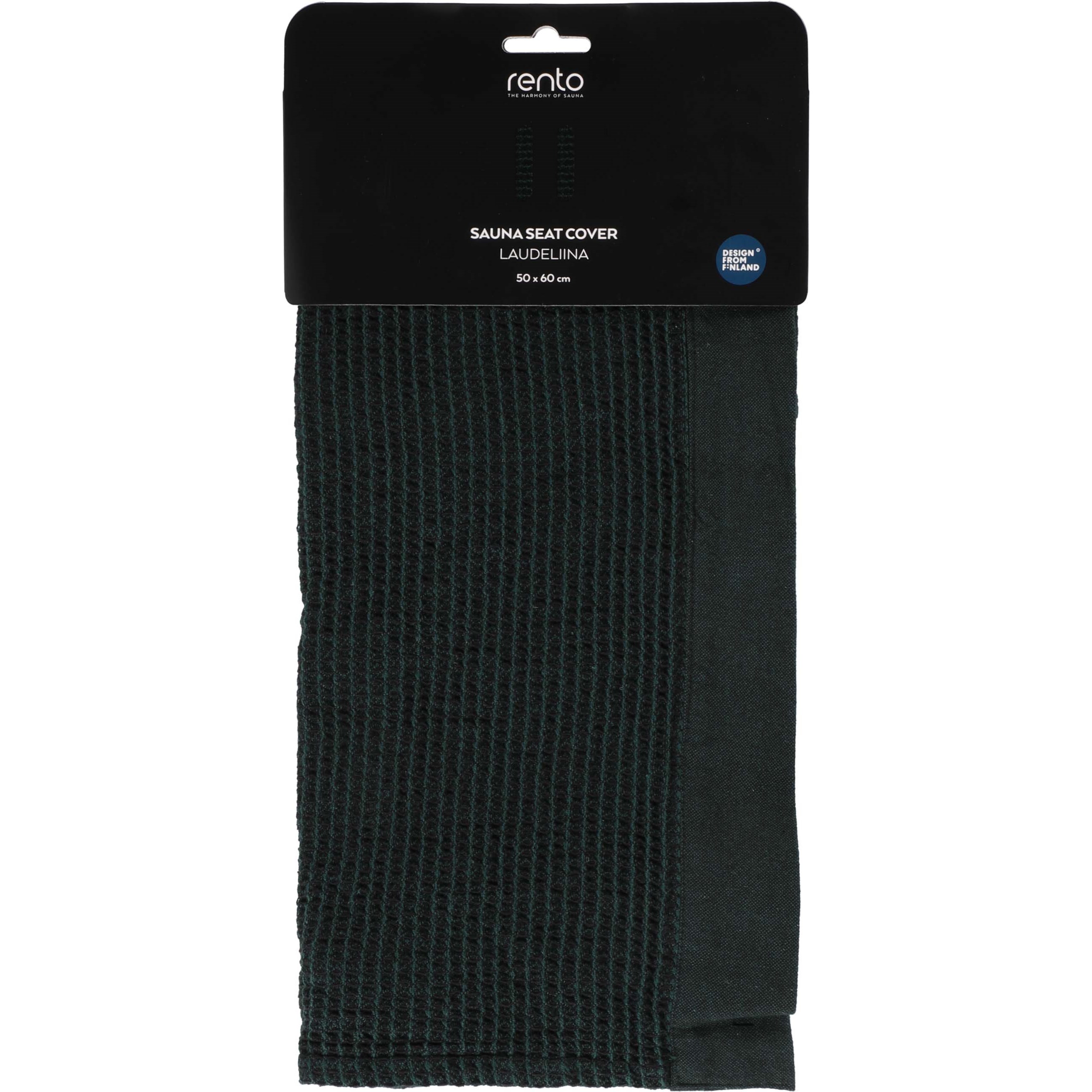Rento Seat Cover Kenno 50x60 cm Musta/Dark Green (obrázok 3)