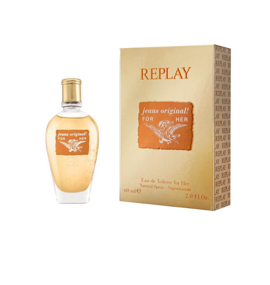 Replay Jeans Original For Her EdT 60ml