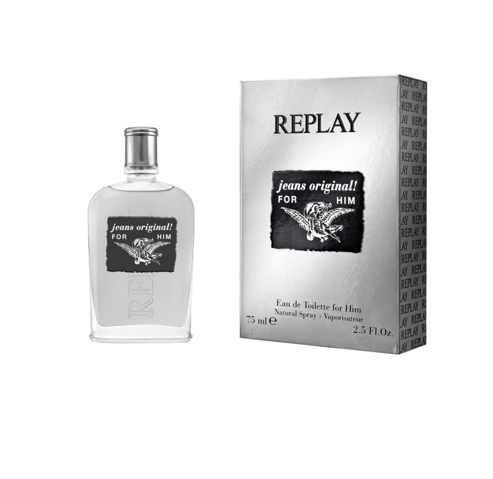Replay Jeans Original For Him EdT 75ml