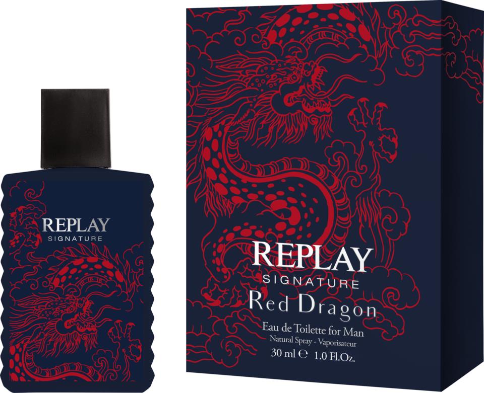 Replay Signature Red Dragon for Him EdT 30 ml