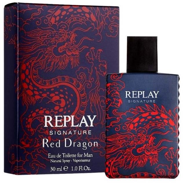 Alternativ bild 1 för Replay Signature Red Dragon For Man Eau de Toilette 30 ml