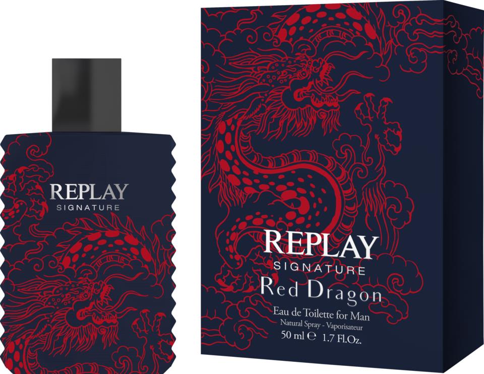 Replay Signature Red Dragon Him EdT 50 ml