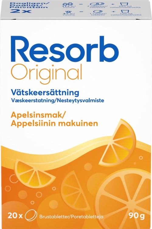Resorb Original Apelsinsmak 20 g