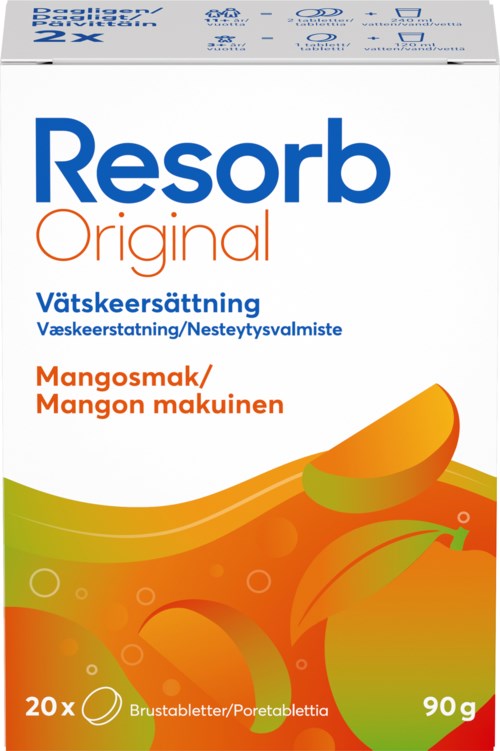 Resorb Original Mangosmak 20 g