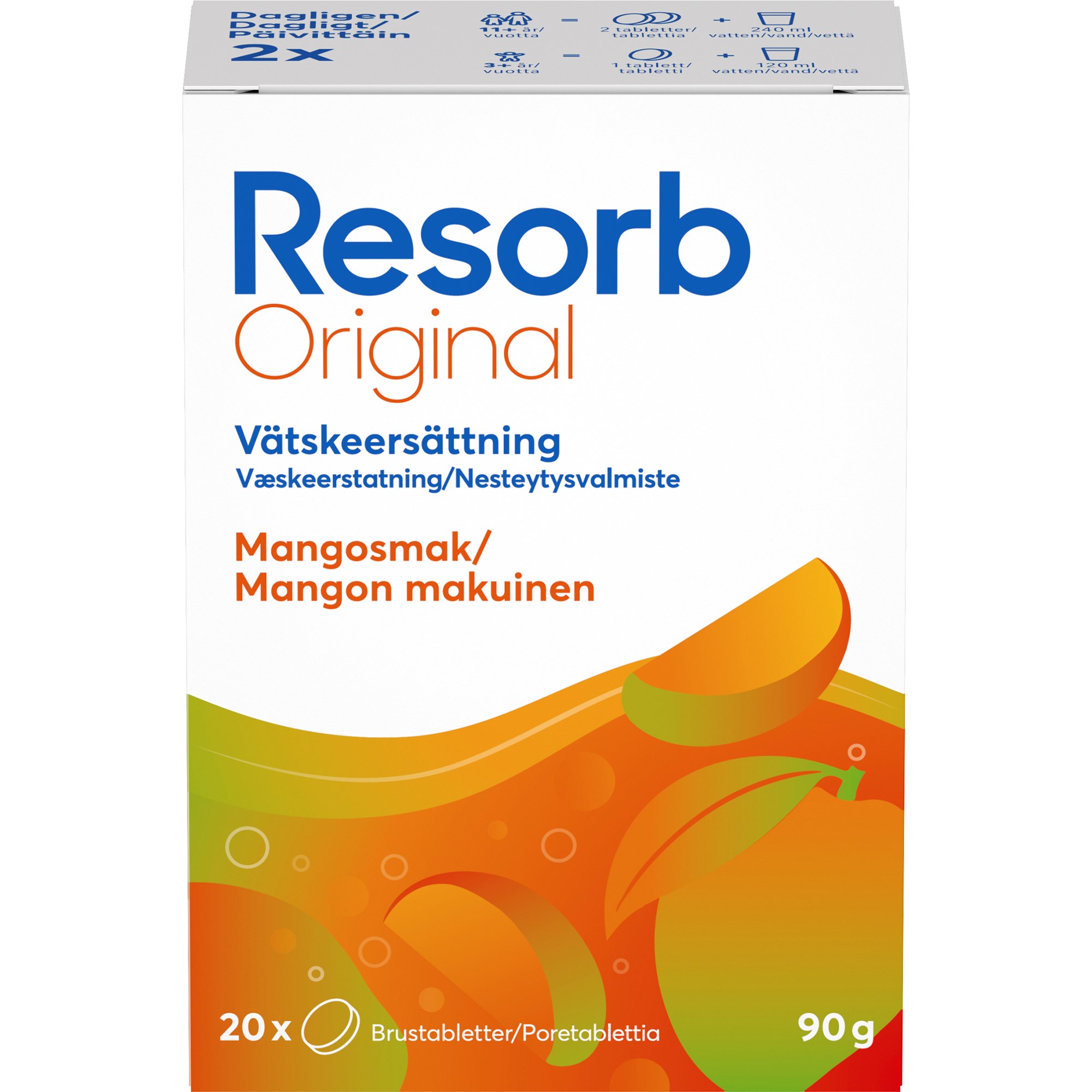 Resorb Original Original Mangosmak 90 g billede