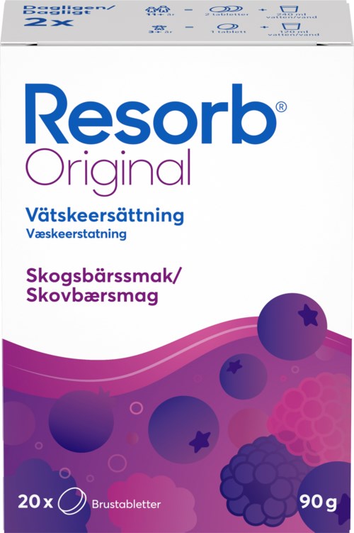 Resorb Original Skogsbärssmak 20 g