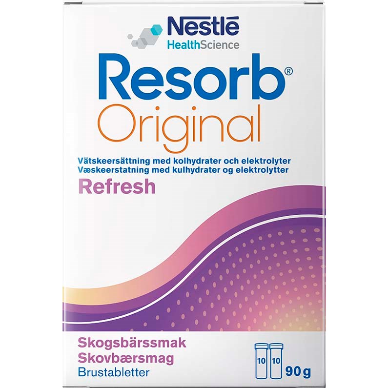 Resorb Original Vätskeersättning med Skogsbärssmak 90 g