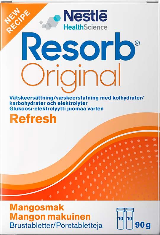 RESORB® Original Vätskeersättning Sötad med Steviolglykosider med Mangosmak