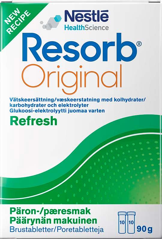 RESORB® Original Vätskeersättning Sötad med Steviolglykosider med Päronsmak