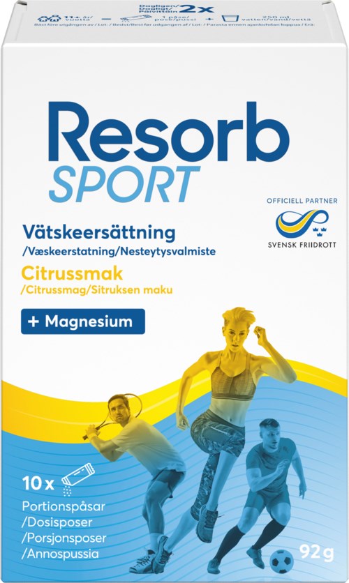 Resorb Sport Citrussmak 10 g