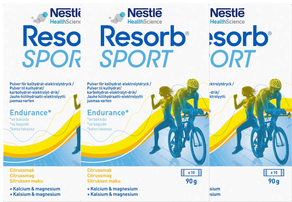 Resorb Fluid Replacement Citrus Flavour 92g x3 | lyko.com