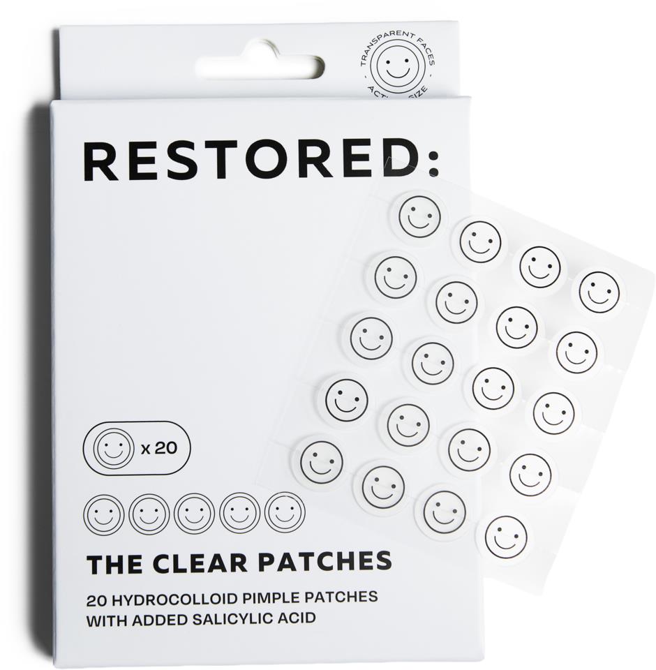 RESTORED The Clear Patches 20 Kpl Lyko restored-the-clear-patches-20-kpl-lyko