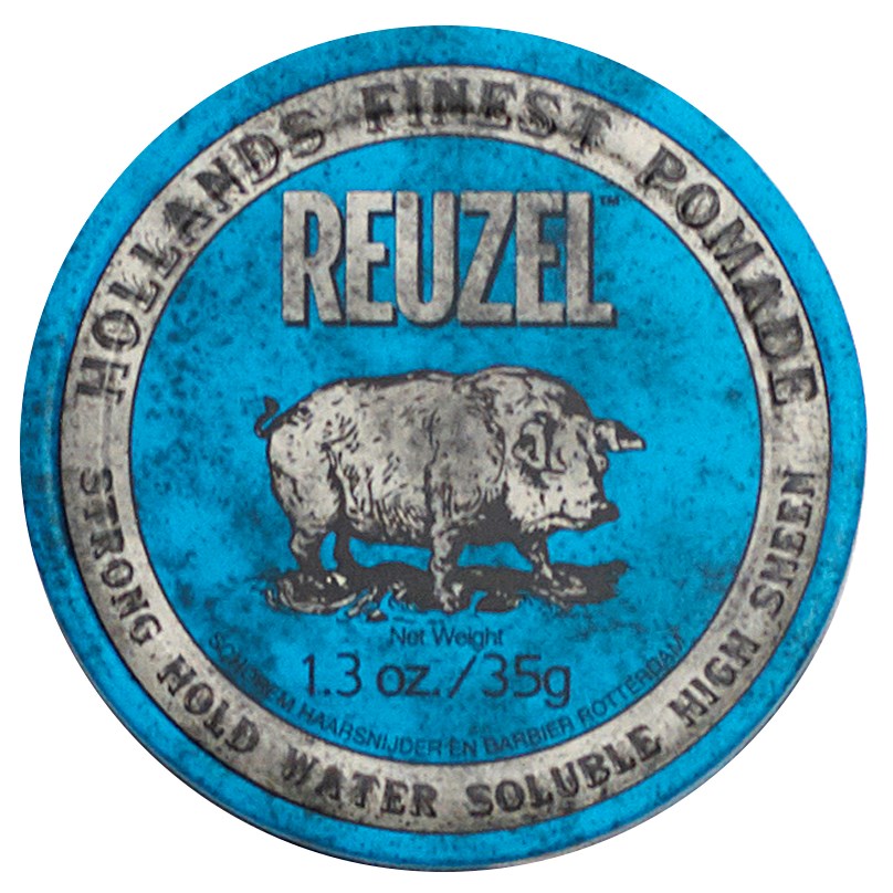 Läs mer om Reuzel Blue Piglet Strong Hold Sheen Pomade 35g 35 ml