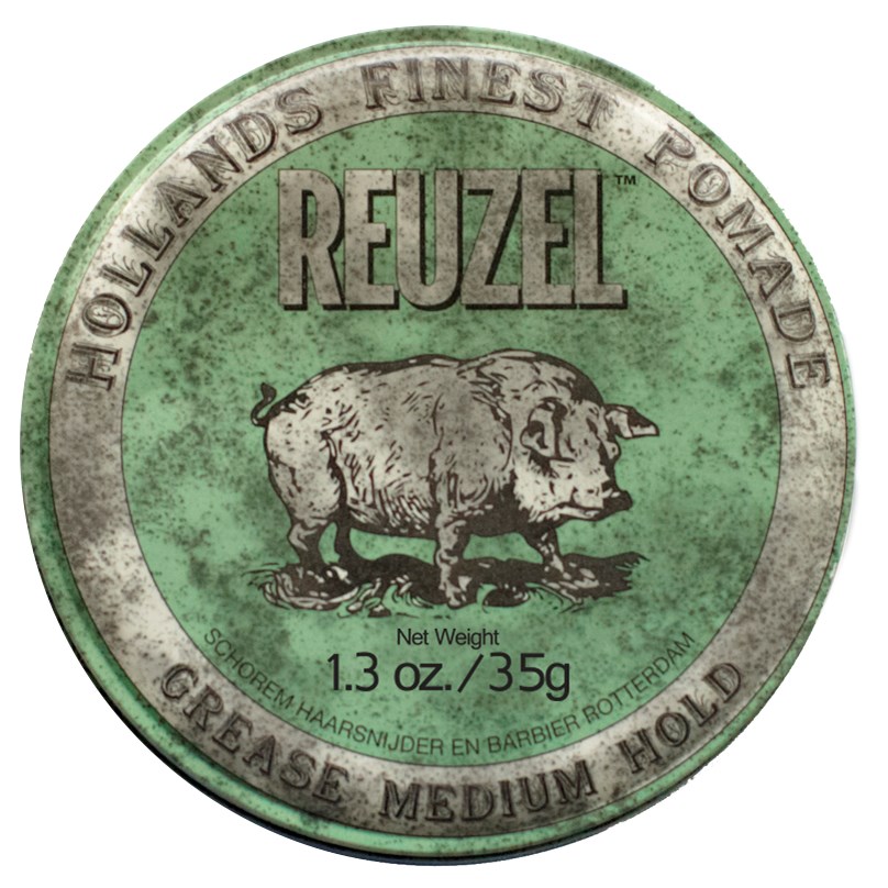 Läs mer om Reuzel Green Piglet Grease Medium Hold 35g 35 ml