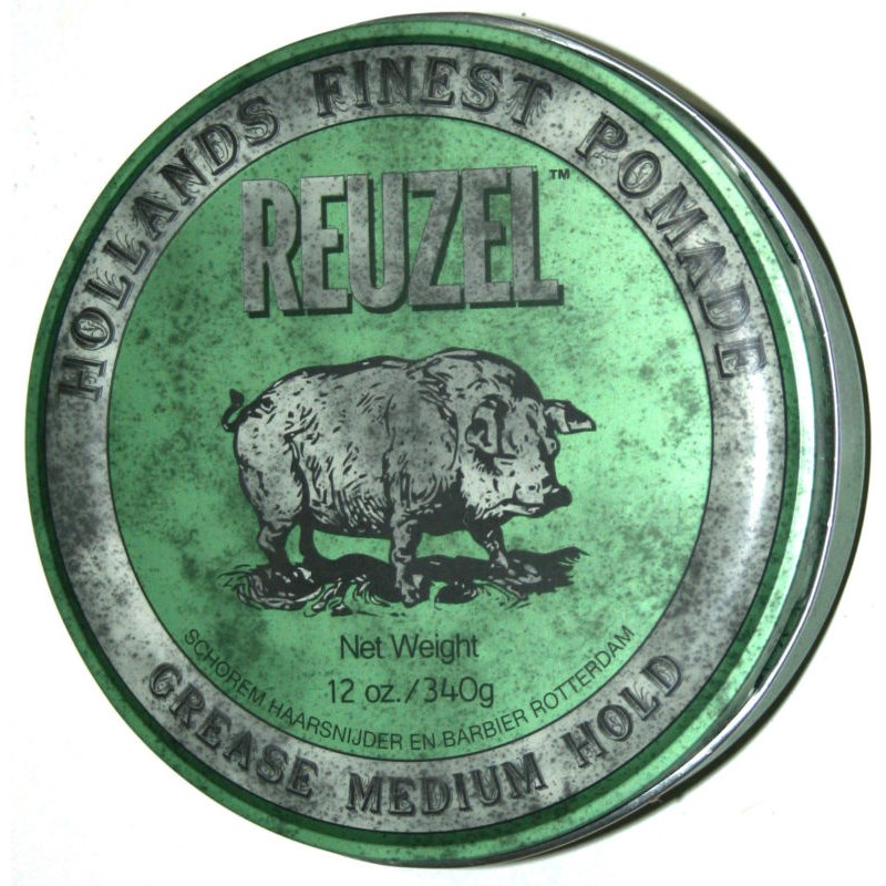 Läs mer om Reuzel Hog Green Grease Medium Hold 340g 340 ml