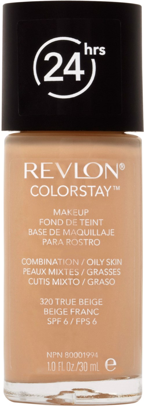 Revlon Cosmetics Colorstay Foundation For Combination/Oily Skin 320 True Beige