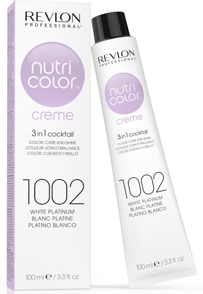 Revlon Nutri Color Creme 1002 White Platinum 100 ml