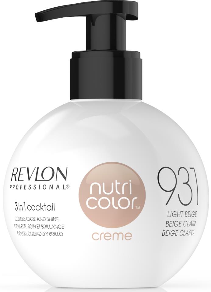 Revlon Nutri Color Creme 931 Light Beige 270 ml