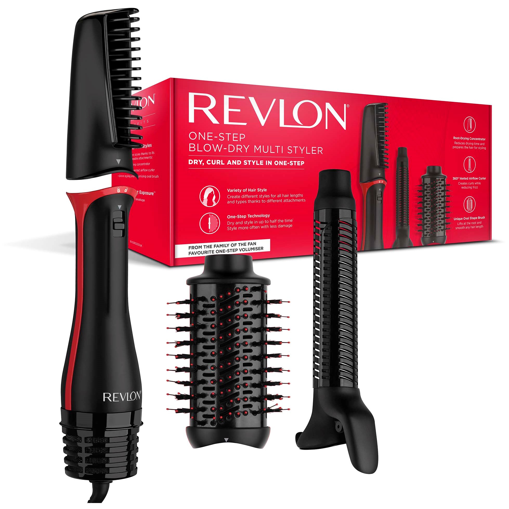 Alternativ bild 1 för Revlon Tools One-Step Blowdry Multistyler