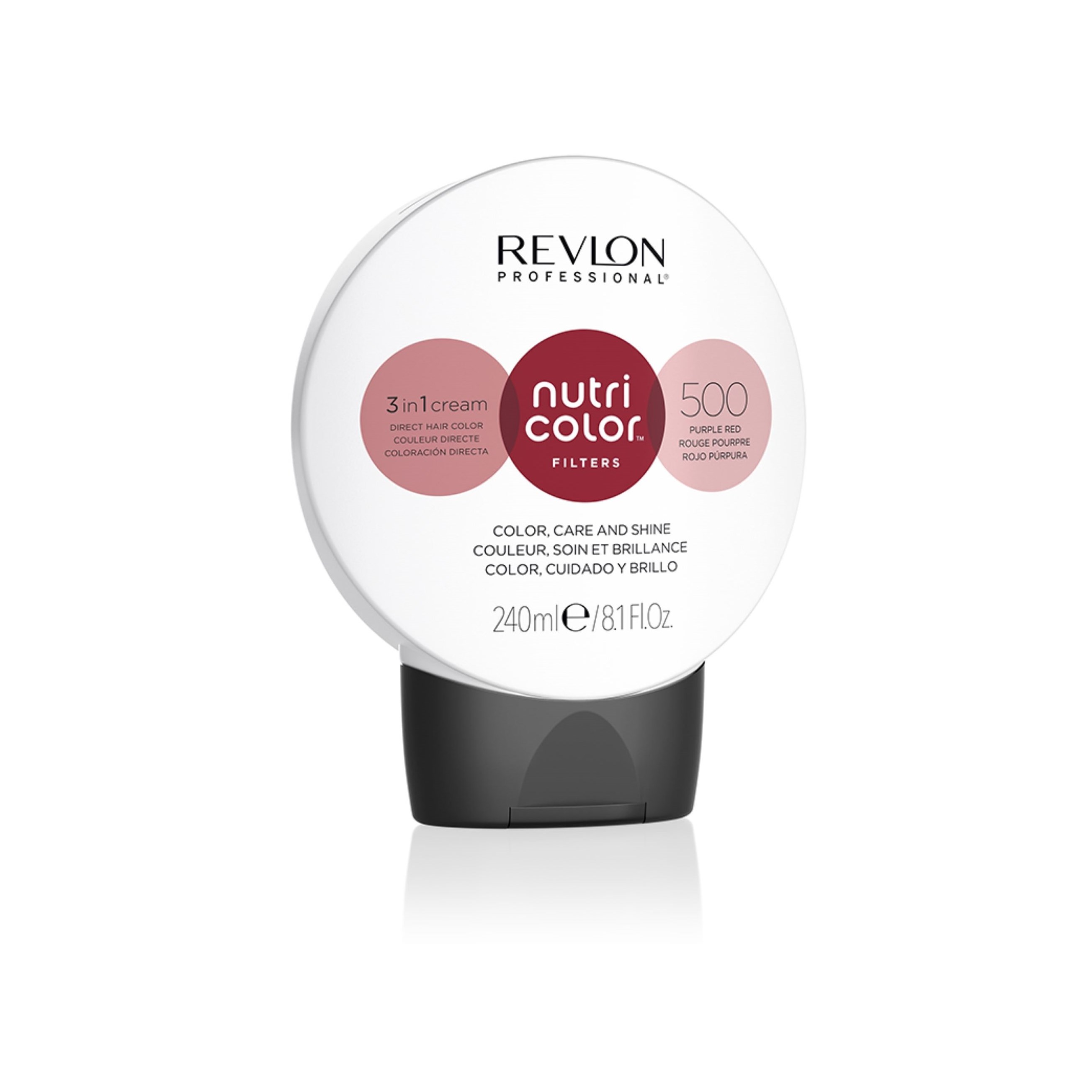 Revlon Nutri Color Filters 3-in-1 Cream 500 Purple Red