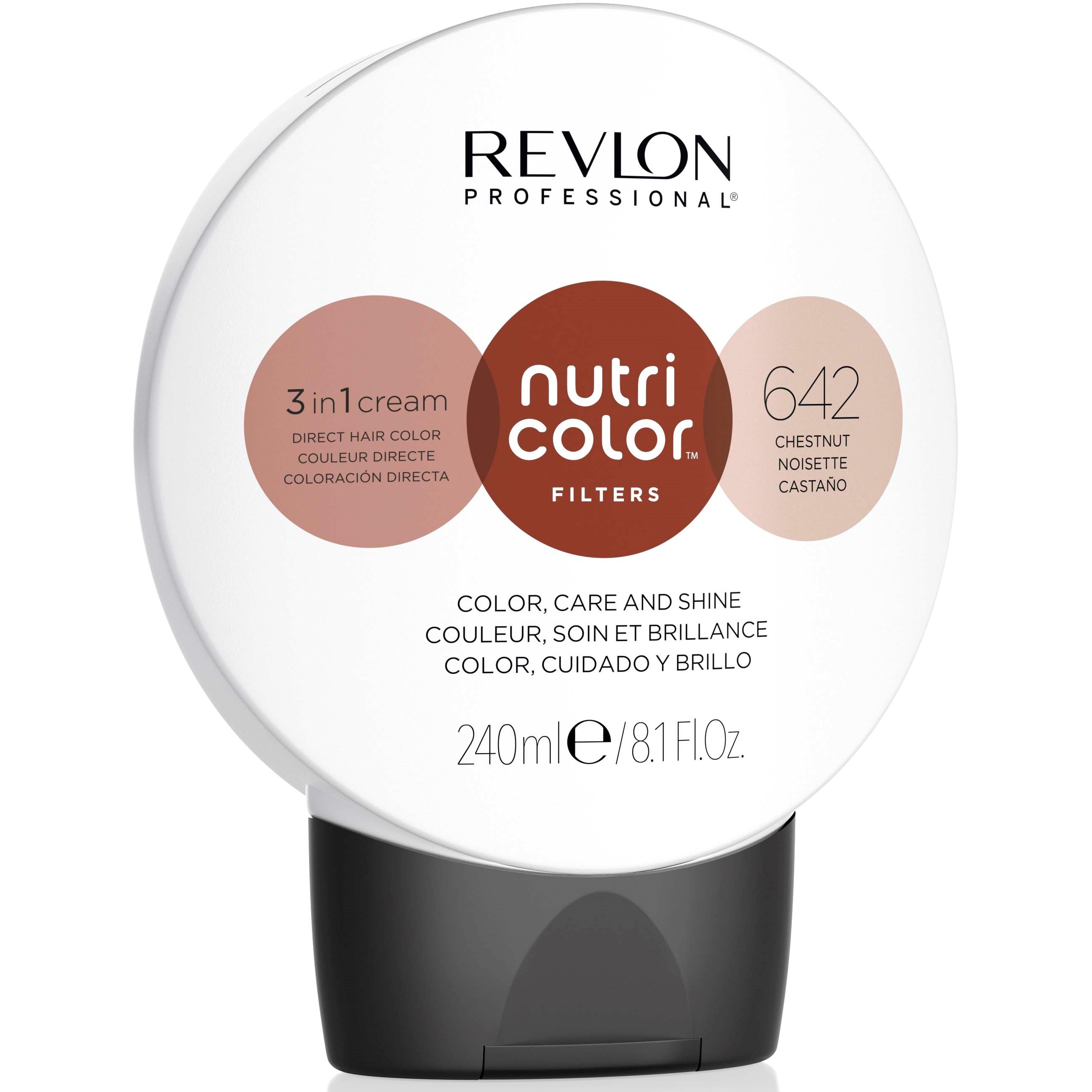 Bilde av Revlon Nutri Color Filters 3-in-1 Cream 642 Chestnut