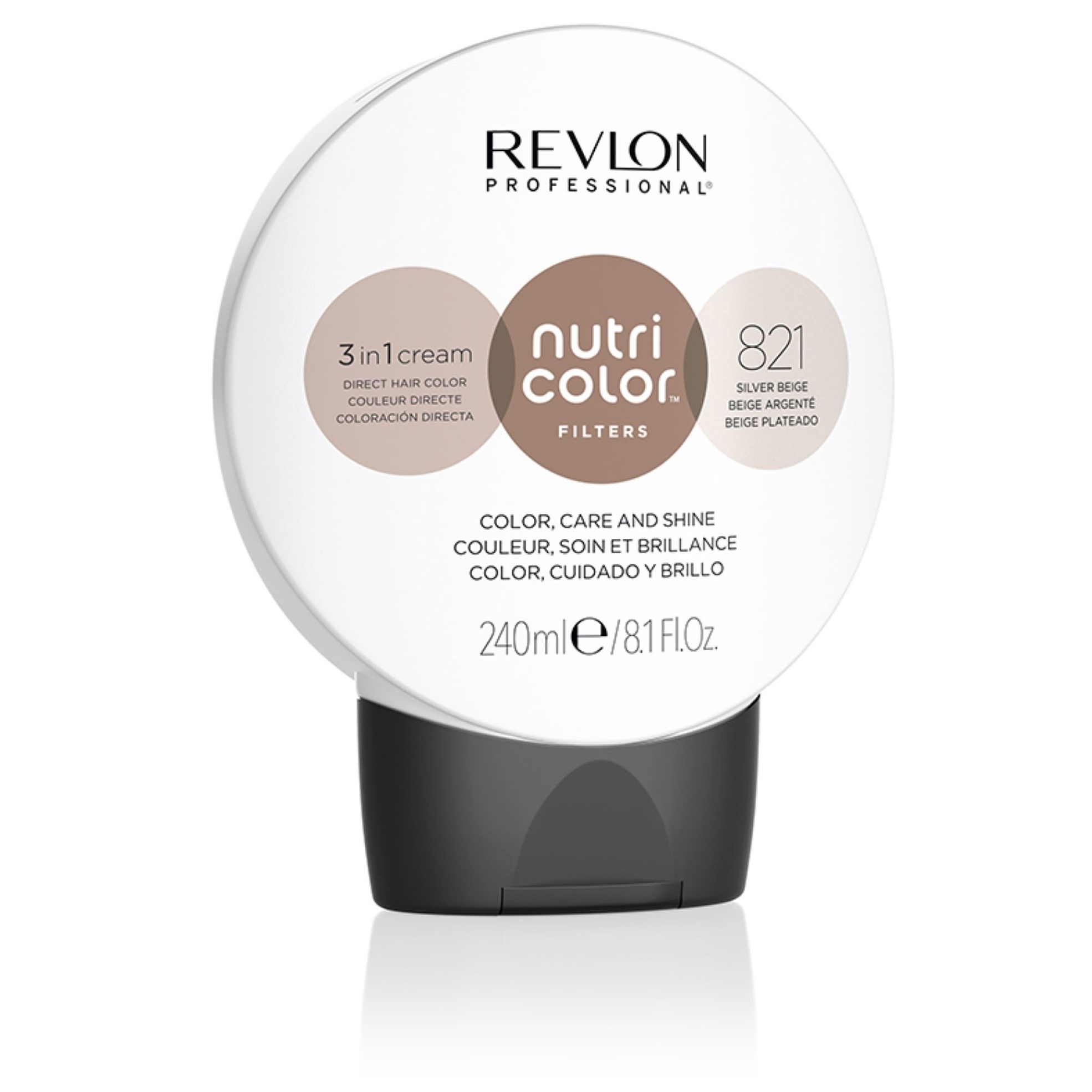 Revlon - Nutri Color Filters Toning Farvebombe 240 Ml - 821 Silver Beige
